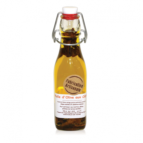 Huile d'olive aux cèpes 25cl