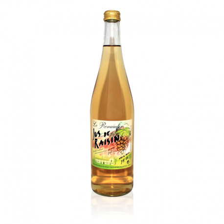 Jus de raisin blanc plat LE RENAUDIN