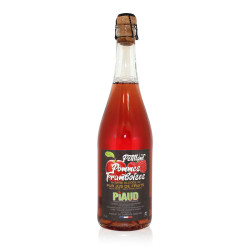 Pétillant pommes-framboises 75cl (sans alcool)