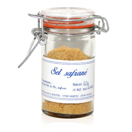 Gros sel safrané 40g