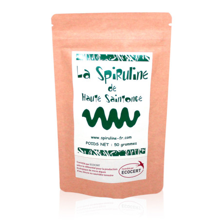 Sachet de spiruline 50g