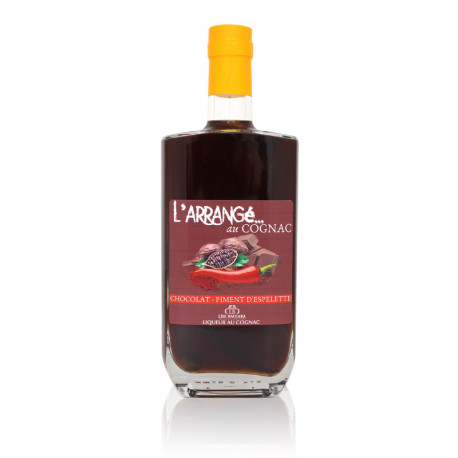 L’Arrangé au cognac Piment chocolat (50cl) LISE BACCARA