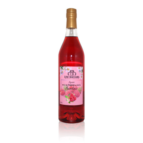 Liqueur de framboise au cognac (70cl) LISE BACCARA