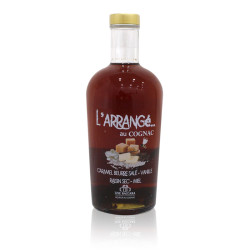 L’Arrangé au cognac Caramel beurre salé Vanille Raisins secs Miel (70cl) LISE BACCARA