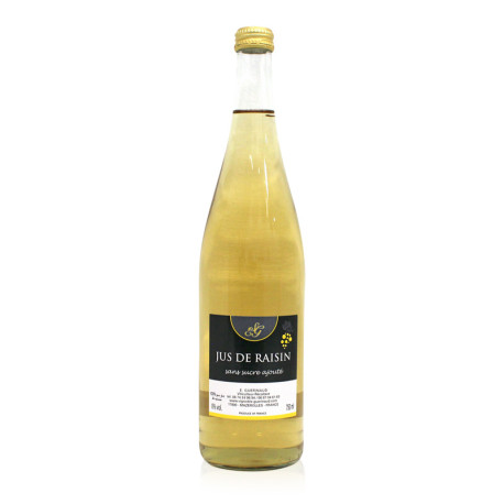 Jus de raisin blanc plat GUERINAUD