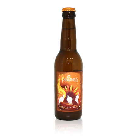 Golden ale 33cl - BRASSERIE LES 3 PROMISES