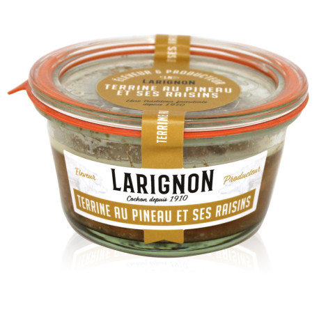 Terrine au Pineau et ses raisins (180g)