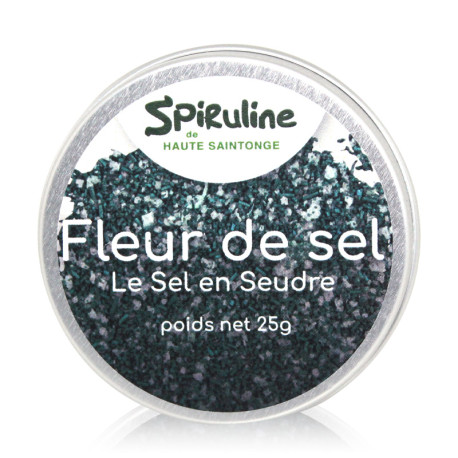 Fleur de sel spiruline 25g