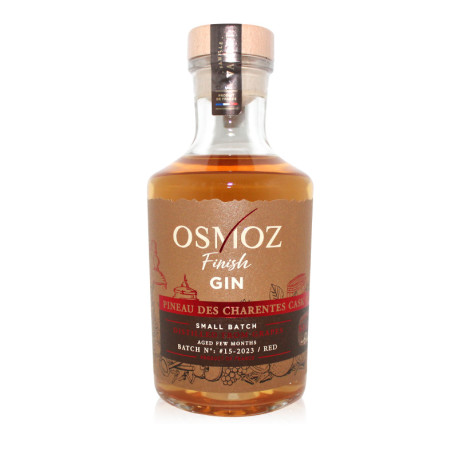 Gin OZMOZ Finish - Pineau cask finish (50cl)
