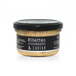 Rillettes d’Esturgeon et Caviar 90g