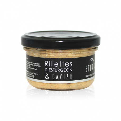 Rillettes d’Esturgeon et Caviar 90g