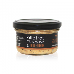 Rillettes d’Esturgeon et Truffonade 90g