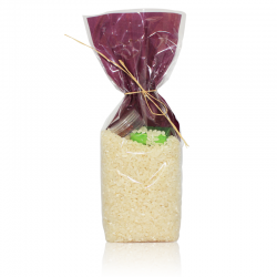 Préparation risotto safran