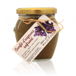 Confit d’oignons safrané 180g