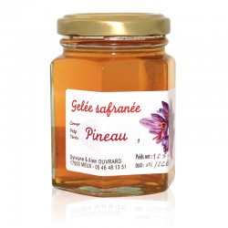 Gelée de Pineau safranée 125g