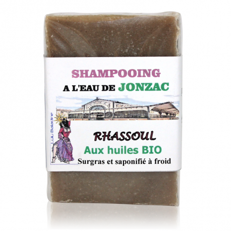Shampooing solide au rhassoul