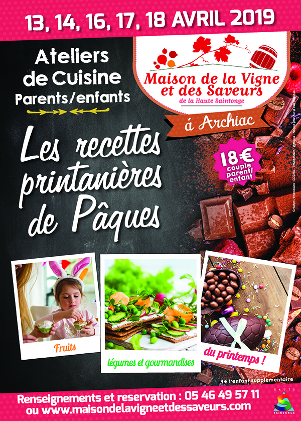 Affiche paques printemps 2019